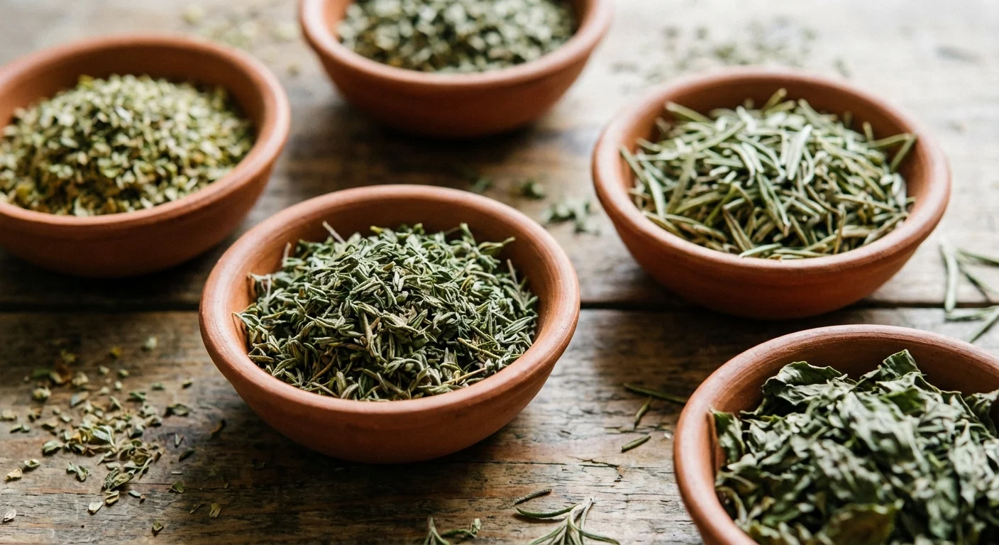 Dried Herbs for Structure