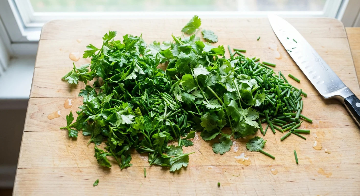 Fresh Herbs for Brightness and Finish