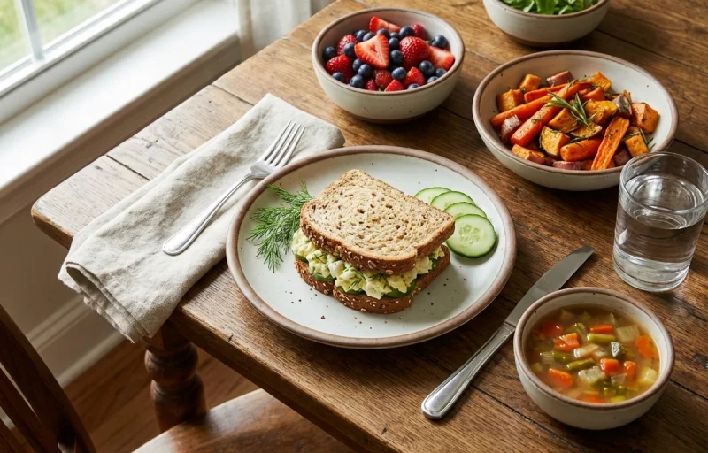 Egg White Salad Sandwich