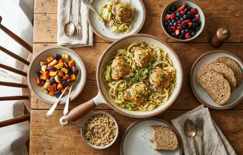 One-Pot Chicken and Cabbage Skillet