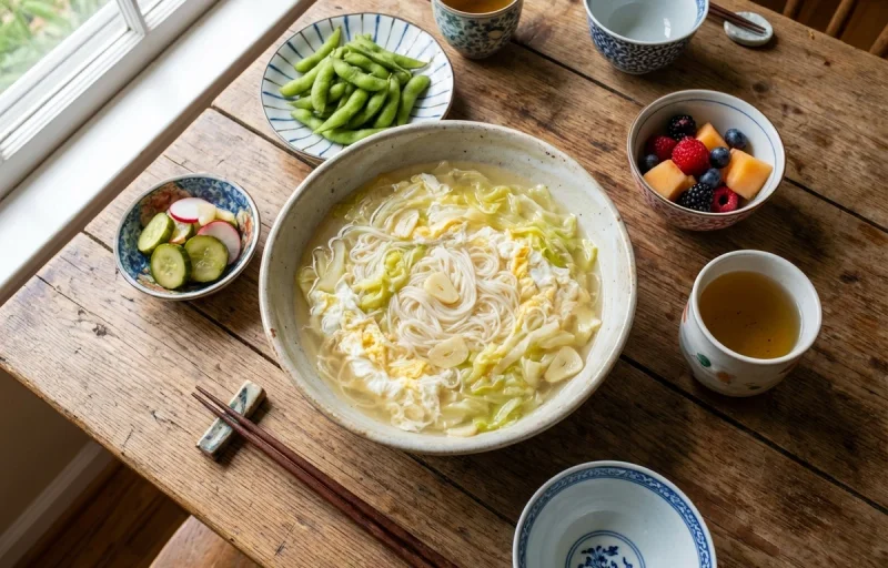 One-Pot Egg White Noodle Bowl
