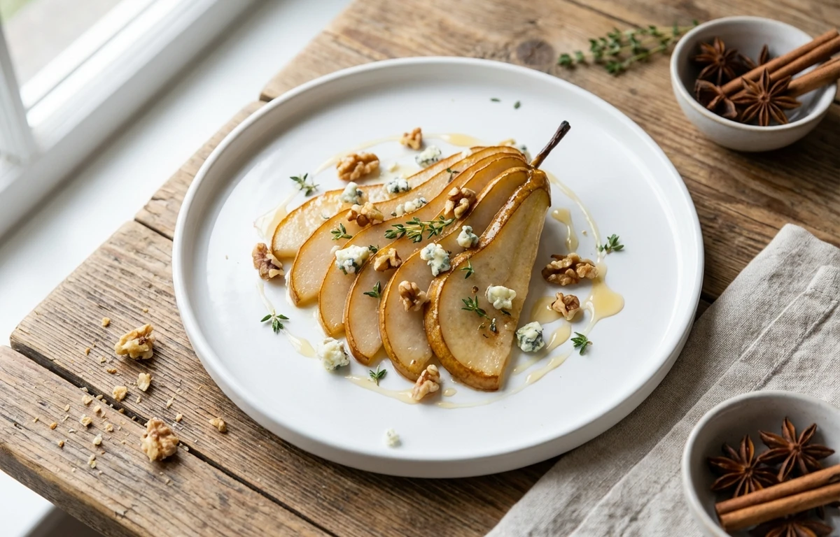 Sliced Fresh Pear Recipe | CraftMyMeals | CraftMyMeals